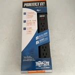 Tripp Lite TLP712B Surge Protector Outlets Foot Pcs And Electronics. Fixed Price $18.99.