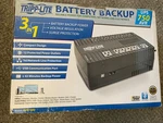 Tripplite Battery Backup. 3 In 1. Never Used. *see Pictures For Features & Specs. Fixed Price $127.00.