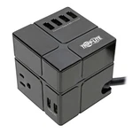 Tripp Lite Surge Protector Outlet Usb-a Power Black TLP366CUBEUSBB. Fixed Price $21.02.