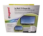 Legrand HT2202-WH-V1 In-wall Flat Screen Tv Power & Cable Concealment Kit White. Fixed Price $24.98.