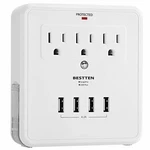 Bestten Multi Prise De Courant Avec Chargeur Usb. Fixed Price $31.78.