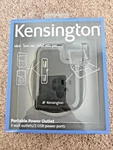 Kensington Portable Power 3 Wall Outlets 2 Usb Ports Car/airplane. Fixed Price $10.00.