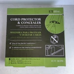 Wire Cord Protector With 3-CHANNELS For Floor Gray 15FT UTW-CP1501-GY. Fixed Price $10.44.