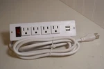 Jenson Furniture Power Distribution Unit JN02-03-22TR White Outlet, Usb. Fixed Price $37.99.
