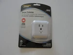 Power Zone OR802105 Outlet & Alarm Surge Protector Tap, White. Fixed Price $8.59.