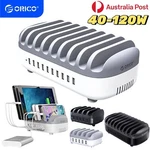 Orico 10-PORT Usb Charging Station 120W Quick Charger Dock Ipad Iphone Tablet Au. Fixed Price $33.54.
