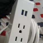 Steelcase Dspsduoc Power Strip 2 Outlets Usb Ports White 7FT Cord. Fixed Price $50.00.