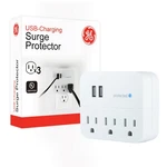 Surge Tap 3 Outlets Usb Ports 450J 14512 White. Fixed Price $12.99.