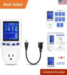 Digital Electricity Usage Monitor With Lcd & Overload Protection - Compact Size. Fixed Price $82.99.