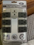 Surgeexpert Protector - Rotating Outlets 2160 Joules Brand New. Fixed Price $16.99.