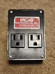 Vtg Kalglo Electronics Mini 15 Amp Power Line Protector Spiker 1800 Watt. Fixed Price $29.50.
