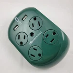 360 Electrical Revolve 3.4 Surge Protector Rotating Outlets 2 Usb Ports Green. Fixed Price $12.00.