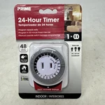 Prime 125V Indoor Hr. Heavy-duty Electromechanical Timer TNI2423 New. Fixed Price $5.99.