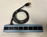 Sgl Sl Waber Blue Power Strip With 28CB-6-3284 15A Broadcast. Fixed Price $25.00.