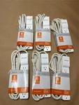 6X Lot 10FT 6-OUTLET Strip Belkin Surge Protector Home/office White. Fixed Price $59.99.