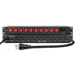 10-OUTLET Rack Mount Power Conditioner Surge Protector 15A 1800W Digital. Fixed Price $73.84.