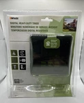 Woods 50015WD Outdoor 7-DAY Heavy Duty Dig.plug-in Timer- 2 Grounded Outlets New. Fixed Price $19.95.