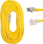 100/50/25FTPOWER Extension Cord Outdoor&indoor Heavyduty 12/3 Lighted Durability. Fixed Price $115.24.