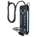 Surge Protector 12 Outlet 8 Ft Power Cord 4320 Joules Black Ultrapro Tethered. Fixed Price $74.99.