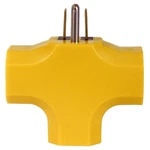 Powerzone ORAD0200 Tap, 125 V, 3-OUTLET, Yellow. Fixed Price $24.74.