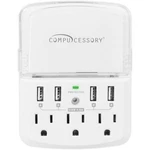 Compucessory Wall Charger Surge Protector 25667. Fixed Price $47.96.