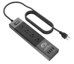 Strip Surge Protector By Artix Nrgpower C500, Aluminum With Scratch-pro.... Fixed Price $17.09.