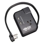 Tripp Lite TRAVELER3USB Datacom Surge PROTECTOR,3 Outlet,blk 33L730. Fixed Price $63.03.