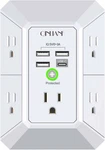 Powrui 6 Charger Usb Wall Surge Protector. Fixed Price $16.84.