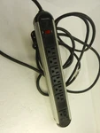 Fellowes Metal 7-OUTLET Slim" Power Strip / Relocatable Tap Long Cord. Fixed Price $18.00.