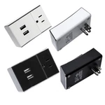Maximalpower Dual Usb 2 Port Ac Dc Adapter Outlet Wall Plate Panel Socket. Fixed Price $8.87.