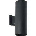 Cylinder Collection 5" Modern Outdoor Up/down Wall Lantern Light Black. Fixed Price $113.51.