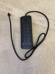 Witeem 12-OUTLET Power Strip Surge Protector With 4 Usb Ports (black). Fixed Price $25.00.