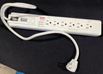 Apc Surgearrest Protector, Outlets, 3 Ft, 1020 Joules, White P6GC. Fixed Price $24.00.