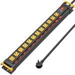 12 Outlet Heavy Duty Metal Surge Protector Power Strip With 6 Ft Cord Ul Listed. Fixed Price $55.99.