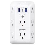 Outlet Extender Surge Protector - Trond 8 Splitter With 3 Usb Ports. Fixed Price $27.48.