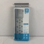 Belkin Outlet Power Strip Surge Protector BE112230-08 Low-profile New Box. Fixed Price $24.99.