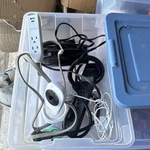 Belkin Cyberpower Strips/surge Protectors Usb, Vtech Webcam, Mixer. Fixed Price $65.00.