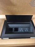 Byrne Black Multi-outlet Hardwire 104AB00400 2-POWER 2-BLANK #9552. Fixed Price $60.16.