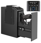 Slider Hidden Handgun Safe, Biometric Fingerprint Smart Pistol For Night.... Fixed Price $99.39.