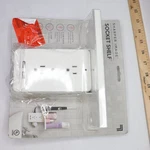 Socket Shelf- 8 Surge Protector Wall Outlet, 6 2 Usb Charging. Fixed Price $13.99.