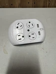 360 Electrical Extender Surge Protector 4 Outlets + 2 Usb Wall Tap. Fixed Price $25.00.