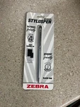 Zebra Stylus/pen Combination Twist Ballpoint Silver New. Fixed Price $11.89.
