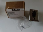 Lowell Attenuator 25W 70V/25V 1-GANG Stainless Steel Mood- 25LVC. Fixed Price $24.99.