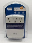 Ativa Wall Mount Computer Surge Protector F9H620-CW-OD X2 Phone Lines New. Fixed Price $6.95.