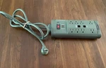 Belkin F5C695-TEL Surgemaster Ii Power Strip Protector 8-OUTLET. Fixed Price $14.99.