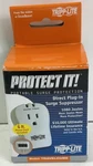 Tripp-lite It! Portable Surge Protector Direct Wall Plug-in Travelcube. Fixed Price $18.00.
