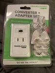 Conair Travel Smart 1875 Watt International Converter Set TS702CRR - New Box. Fixed Price $12.99.