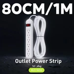 6 Outlet Power Strip Us Plug Multi Socket Extension Switch Home Office. Fixed Price $9.90.