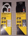 Set Of 2 Stanley Powermax 6-OUTLET Strips Surge Protector. Fixed Price $24.95.