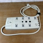 Radioshack Relocatable Power Tap Model 61-2423 Surge Protector Computer Phone. Fixed Price $14.99.
